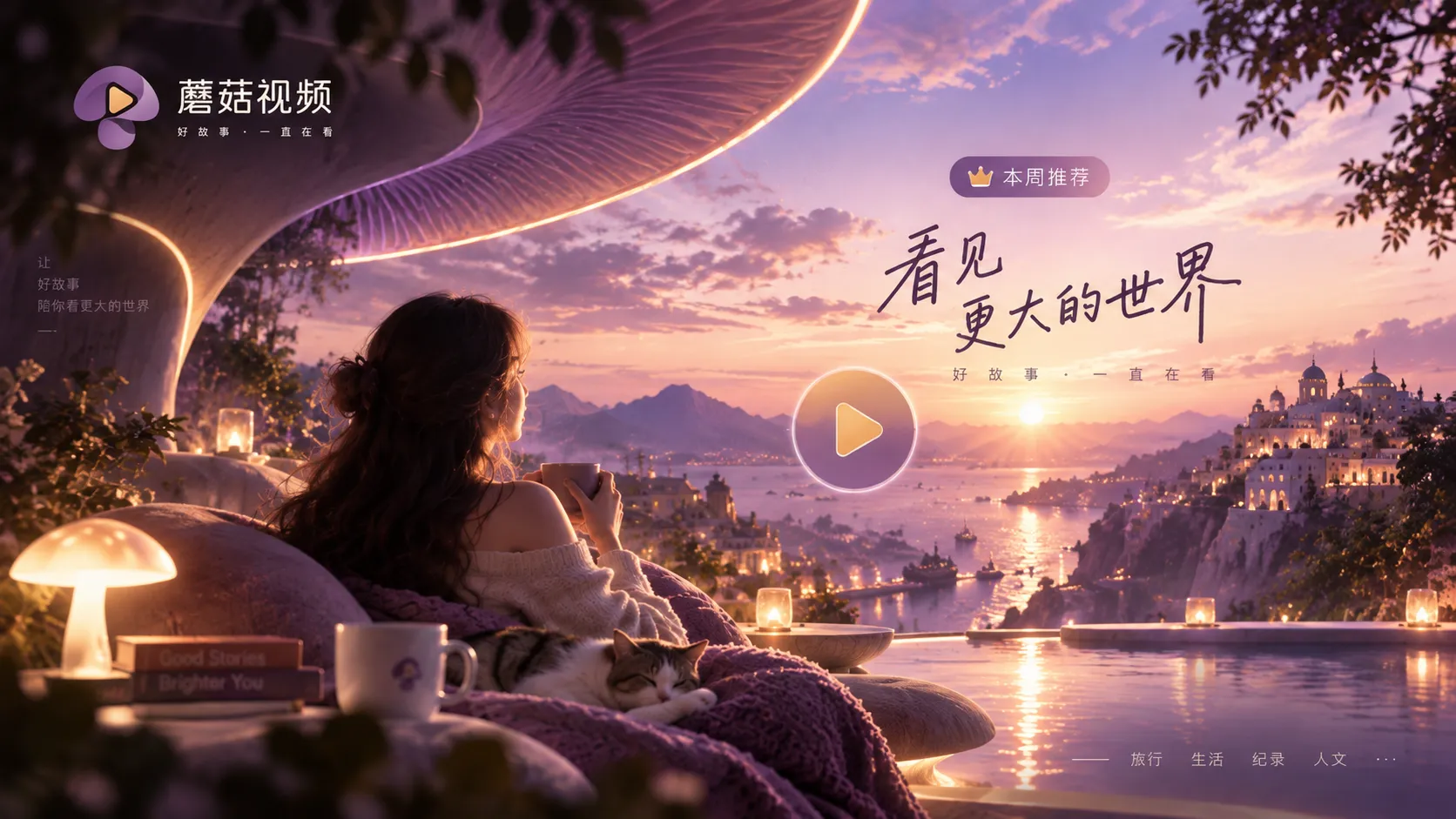 按观看时间选择蘑菇视频内容的专题说明