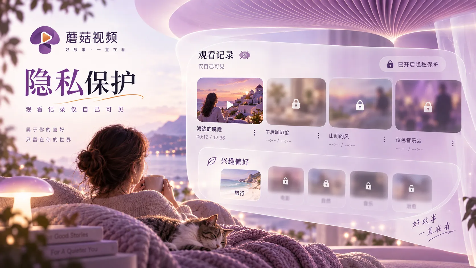 蘑菇视频站点隐私与数据使用说明